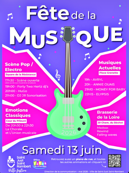 AVRYL – Fête de la musique à Saint-Just Saint Rambert